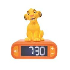 Réveil digital avec veilleuse Simba et effets sonores Réveil digital avec veilleuse Simba et effets sonores