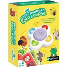 MON PREMIER LOTO SONORE - Jeu éducatif - NATHAN - Identifiez les sons d'animaux ! MON PREMIER LOTO SONORE - Jeu éducatif - NATHAN - Identifiez les sons d'animaux !