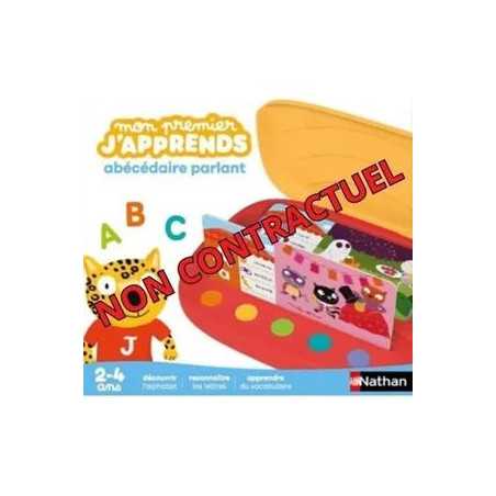 MON PREMIER J'APPRENDS - ABECEDAIRE PARLANT - Jeu éducatif - NATHAN - Découvrez l'alphabet interactif !