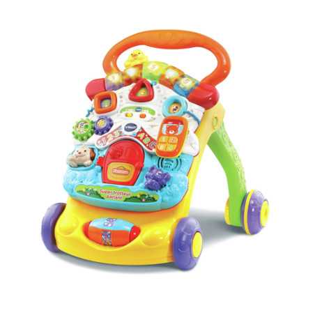 Smoby - Porteur auto enfant 2 en 1 - Peppa Pig - Coffre sous la selle - Des 10 mois - Fabrication française