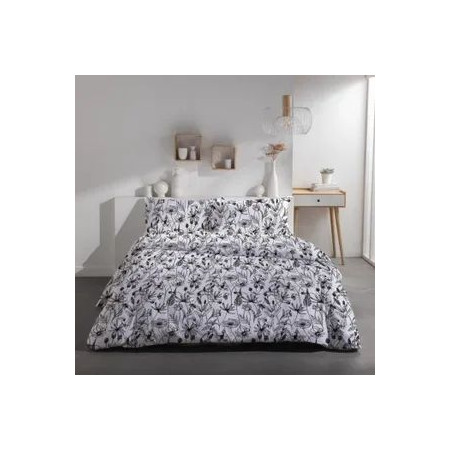 Parure de lit 2 personnes - TODAY - Sunshine 15.34 - 220 x 240 cm - 100% Coton imprimé