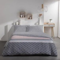 Parure de lit 2 personnes - TODAY - Sunshine 15.36 - 220 x 240 cm - 100% Coton imprimé Parure de lit 2 personnes - TODAY - Sunshine 15.36 - 220 x 240 cm - 100% Coton imprimé