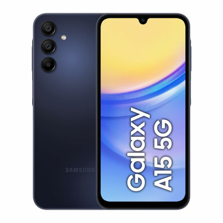 Smartphone Samsung Galaxy A15 SM-A156BZKDEUE 6,5" Mediatek Dimensity 6100+ 4 GB RAM 128 GB Bleu Bleu foncé
