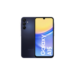 Smartphone Samsung Galaxy A15 SM-A155FZKDEUB MediaTek Helio G99 4 GB RAM 128 GB Noir Noir/Bleu