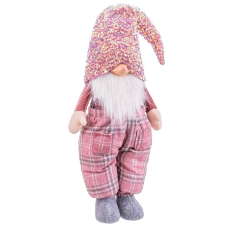 pere noel rose 15 x 15 x 76 cm