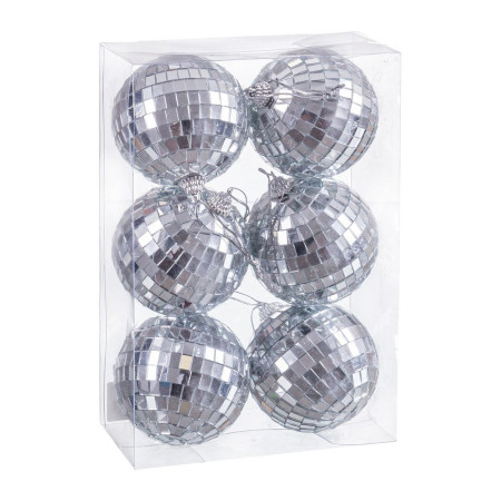 boules de noel polyfoam o 6 cm 175 x 12 x 6 cm 6 unites