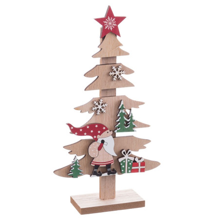sapin de noel multicouleur 145 x 5 x 26 cm