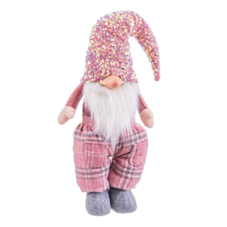 pere noel rose 15 x 15 x 63 cm