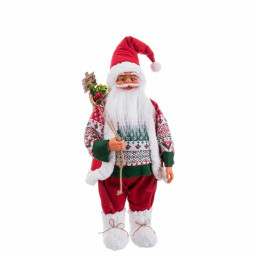 pere noel rouge 32 x 25 x 87 cm