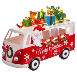 decorations de noel multicouleur pere noel 31 x 13 x 21 cm
