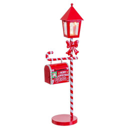 decorations de noel rouge 195 x 15 x 675 cm