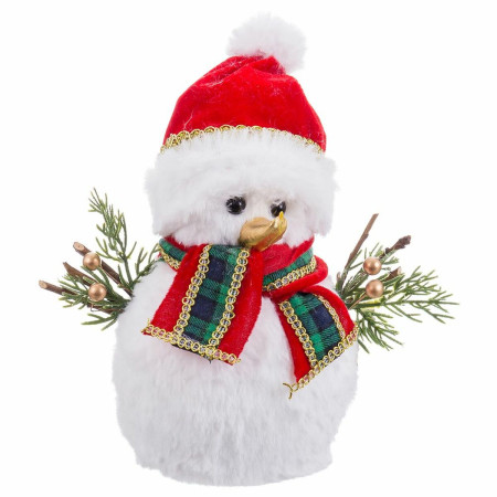 decorations de noel multicouleur bonhomme de neige 20 x 12 x 22 cm