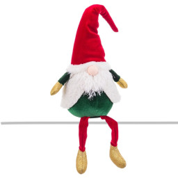 decorations de noel multicouleur pere noel 15 x 12 x 55 cm