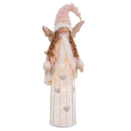 decorations de noel rose 20 x 13 x 63 cm