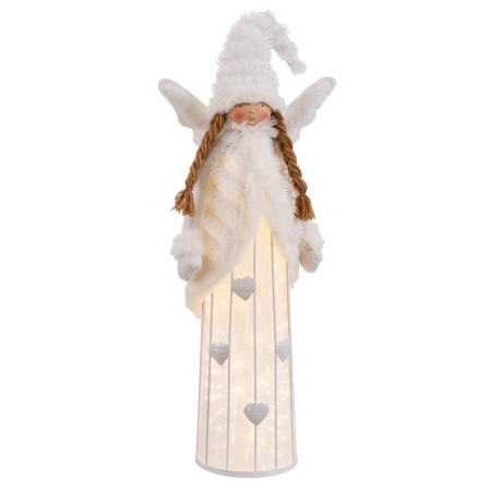 decorations de noel blanc 20 x 13 x 63 cm