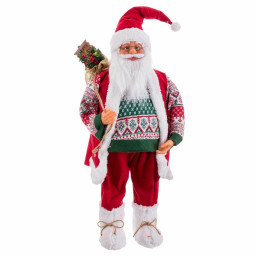 pere noel rouge 47 x 30 x 122 cm