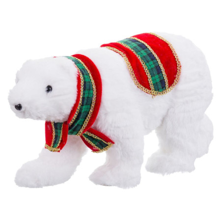 decorations de noel multicouleur ours polaire 34 x 13 x 26 cm