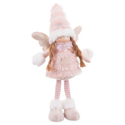 decorations de noel rose 16 x 7 x 40 cm