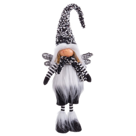 decorations de noel noir 16 x 9 x 60 cm