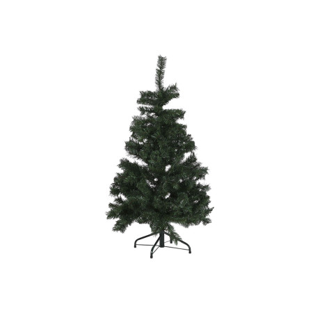 sapin de noel home esprit vert pvc metal 76 x 76 x 120 cm