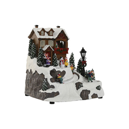 decorations de noel home esprit multicouleur musical 24 x 235 x 25 cm