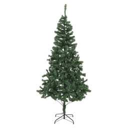 sapin de noel vert pvc 60 x 60 x 150 cm