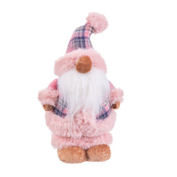 pere noel rose 13 x 13 x 24 cm