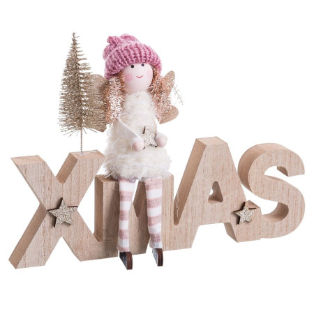 decorations de noel naturel 25 x 4 x 17 cm