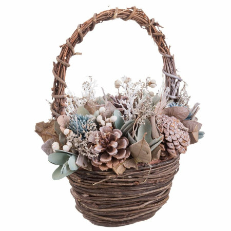 decorations de noel blanc 15 x 18 x 24 cm