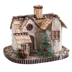 accesoires pour creche de noel multicouleur eglise 30 x 24 x 22 cm