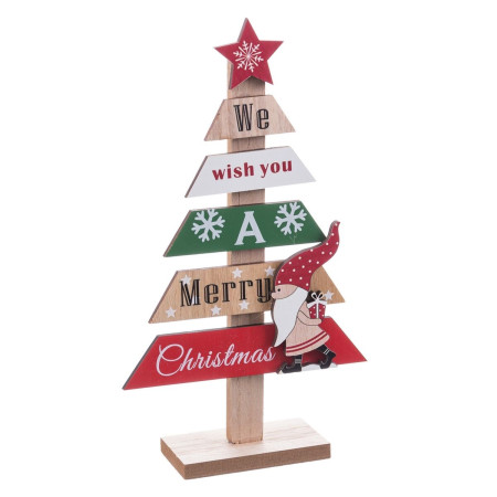 sapin de noel multicouleur 14 x 45 x 26 cm