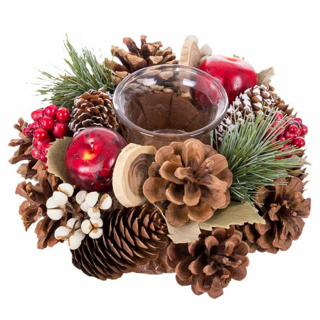 decorations de noel multicouleur naturel 18 x 18 x 85 cm