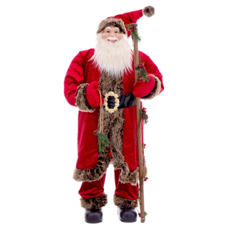 pere noel rouge multicouleur 46 x 35 x 120 cm