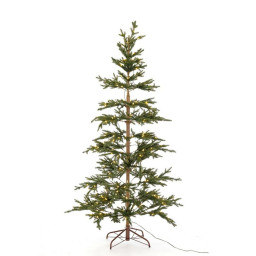 sapin de noel vert lumiere chaude 92 x 92 x 180 cm