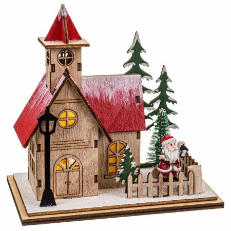 decorations de noel multicouleur maison 95 x 75 x 145 cm