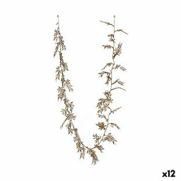 branche noel dore metal 160 x 6 x 6 cm 12 unites