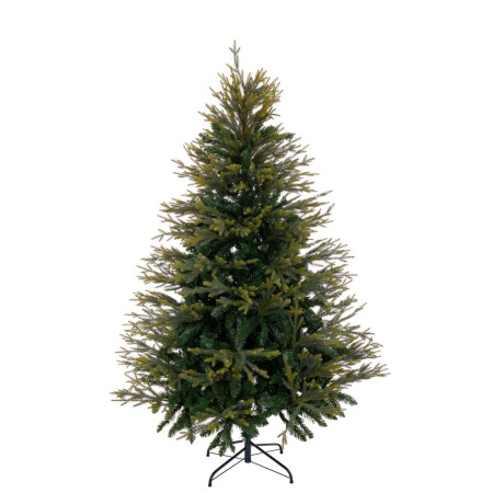 sapin de noel vert pvc metal polyethylene 70 x 70 x 150 cm