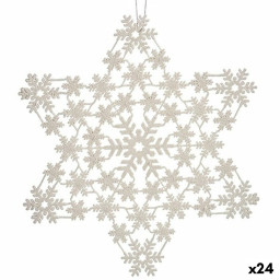 decorations de noel etoile nacre noire 315 x 32 x 01 cm 24 unites
