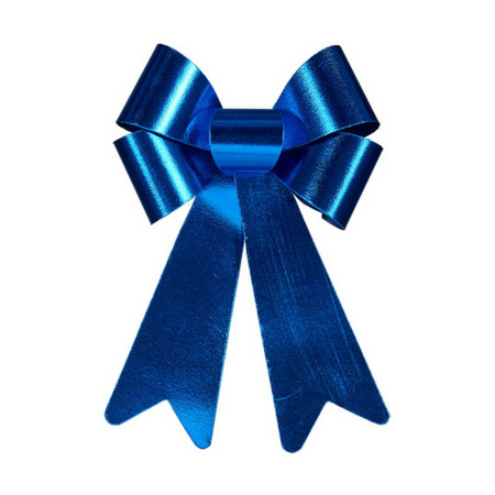 lien 22 x 38 cm decorations de noel bleu pvc
