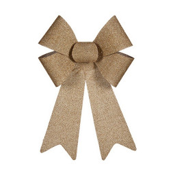 lien 22 x 38 cm points decorations de noel dore pvc