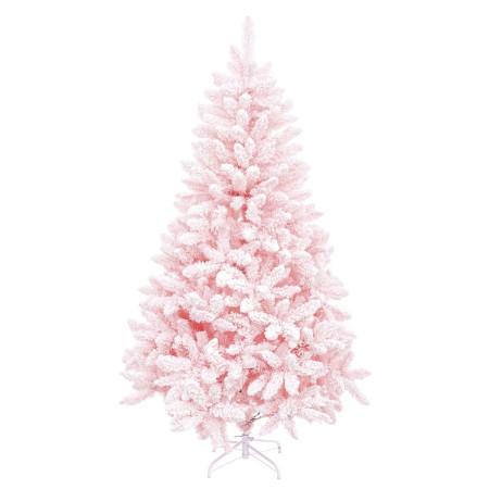 sapin de noel rose pvc 60 x 60 x 150 cm
