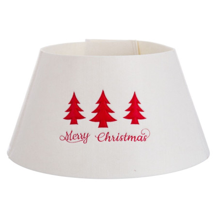 jupe pour larbre de noel 57 x 57 x 28 cm ivoire