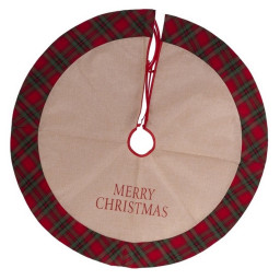jupe pour larbre de noel jute 90 cm