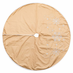 jupe pour larbre de noel tissu 120 x 120 cm