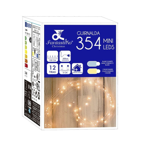 bande lumineuse led multicouleur 6 w noel 65 m