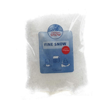 decorations de noel decoris flocons de neige 350 g