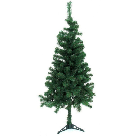 sapin de noel vert pvc polyethylene 60 x 60 x 120 cm