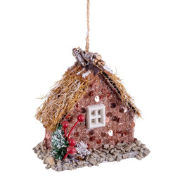 decorations de noel multicouleur naturel polyfoam maison 9 x 5 x 95 cm