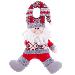 decorations de noel multicouleur tissu 35 cm