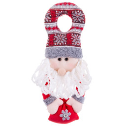 decorations de noel multicouleur tissu 40 cm